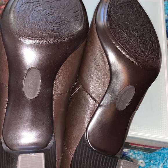 NIB Soft Shoe by Medicus Whitley Leather Ankle Booties 153152 - Picture 4 of 7